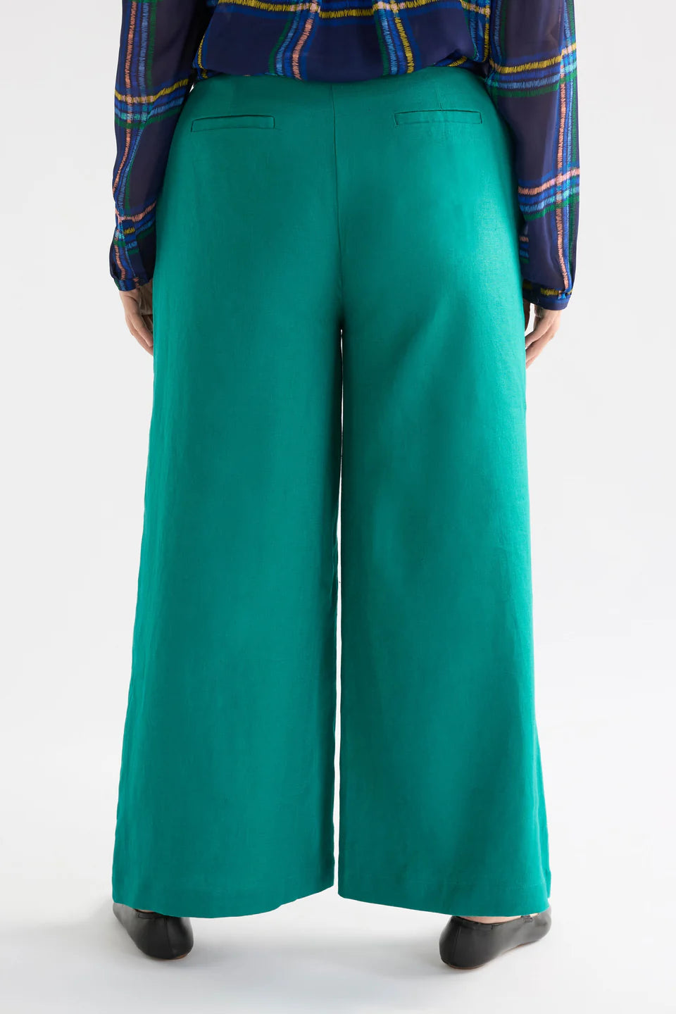 Anneli Long Pant - Bright Teal