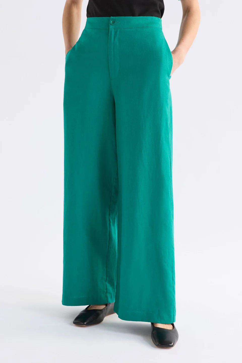 Anneli Long Pant - Bright Teal