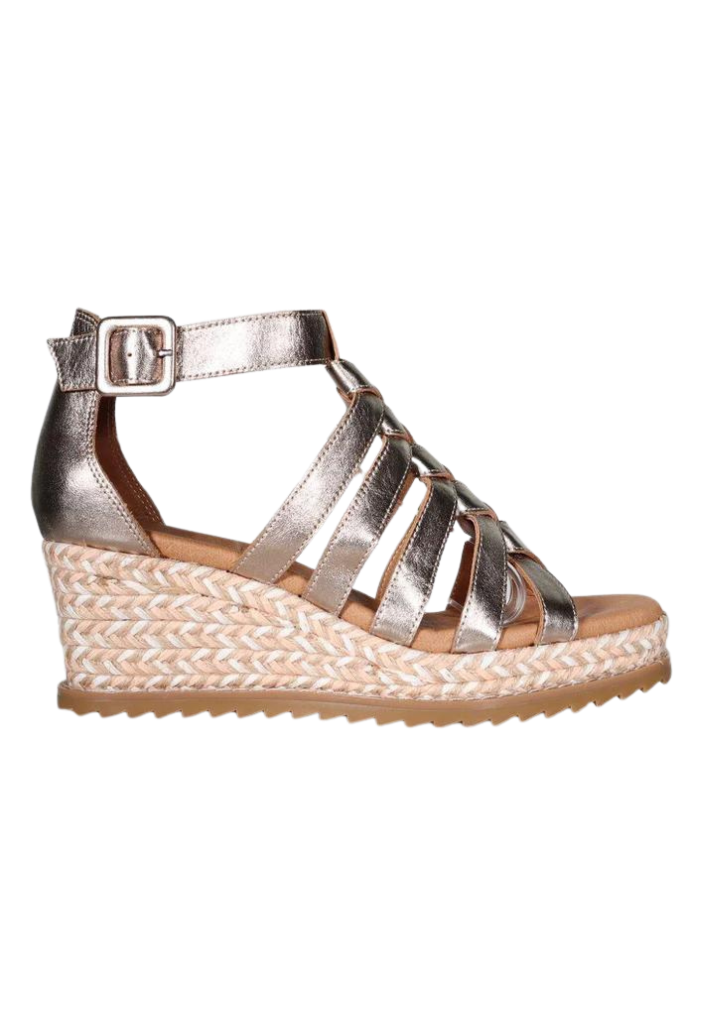 Annette Wedge - Bronze Metallic