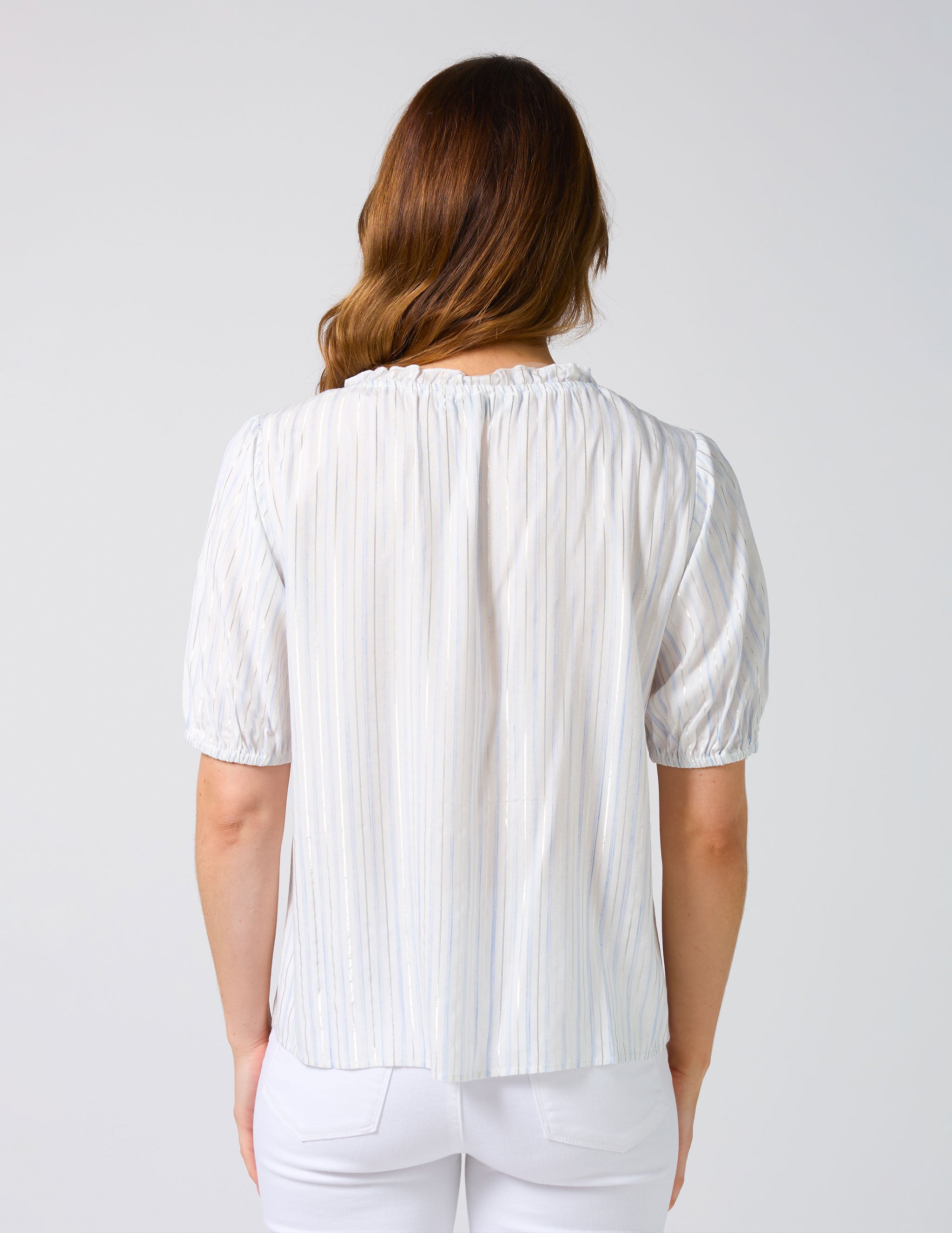 Arlo Blouse - Santorini Stripe