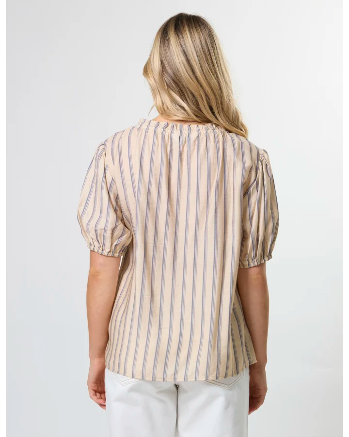 Arlo Blouse - Mariner Sand