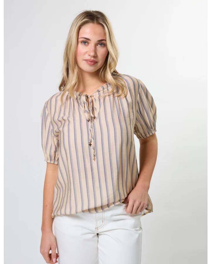 Arlo Blouse - Mariner Sand
