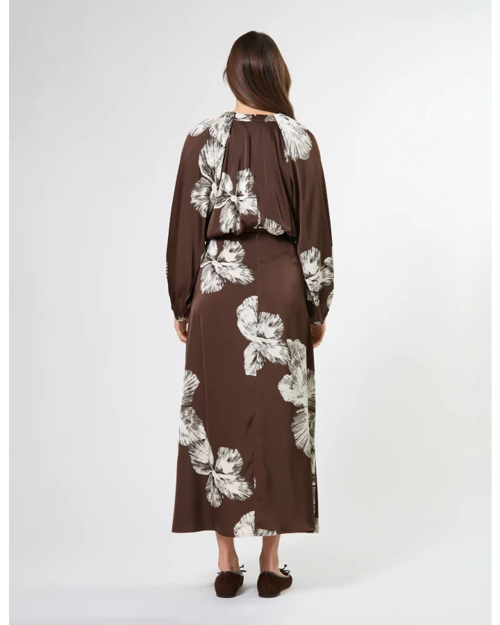 Asta Dress  - Cocoa Blooms