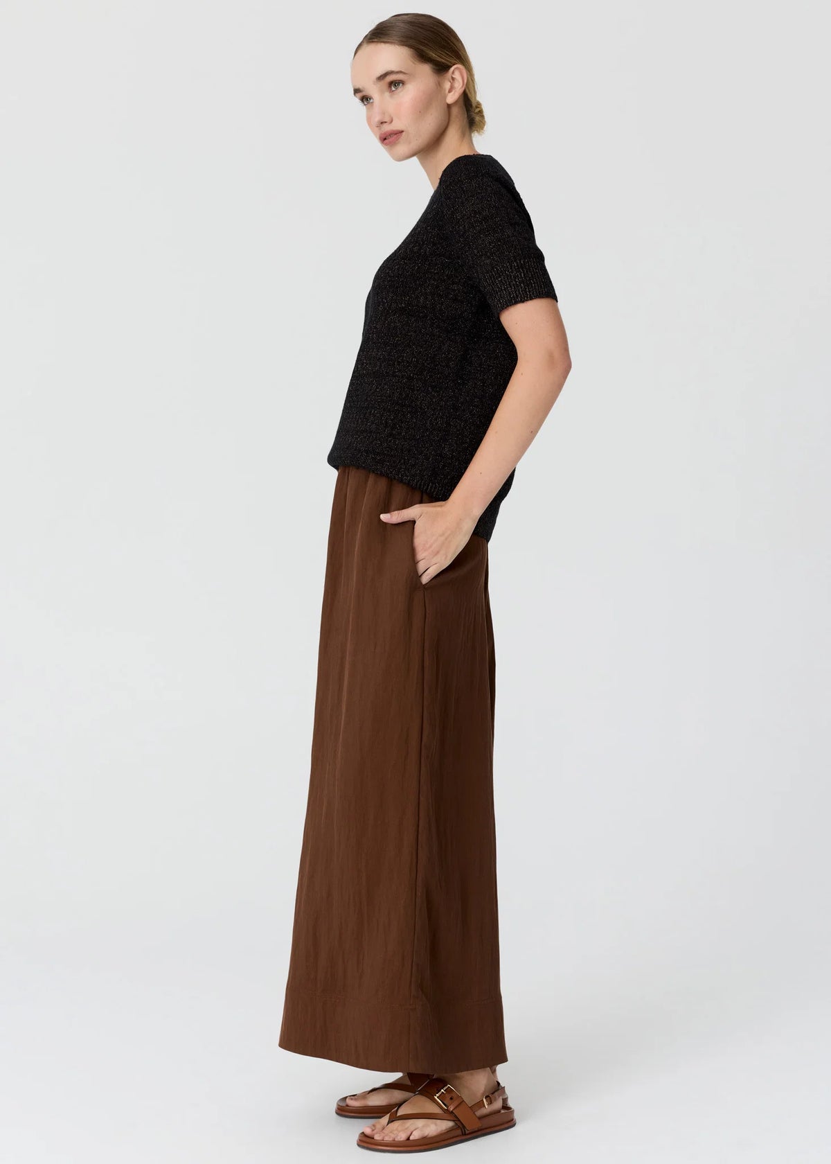 Pol Aster Pant - Choc