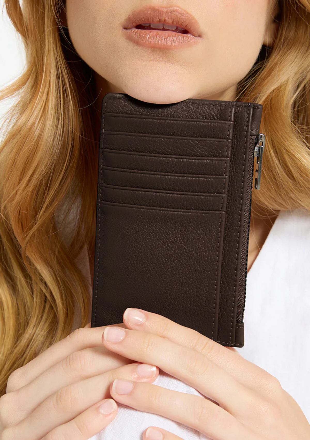 Status Anxiety Avoiding Things Wallet - Cocoa
