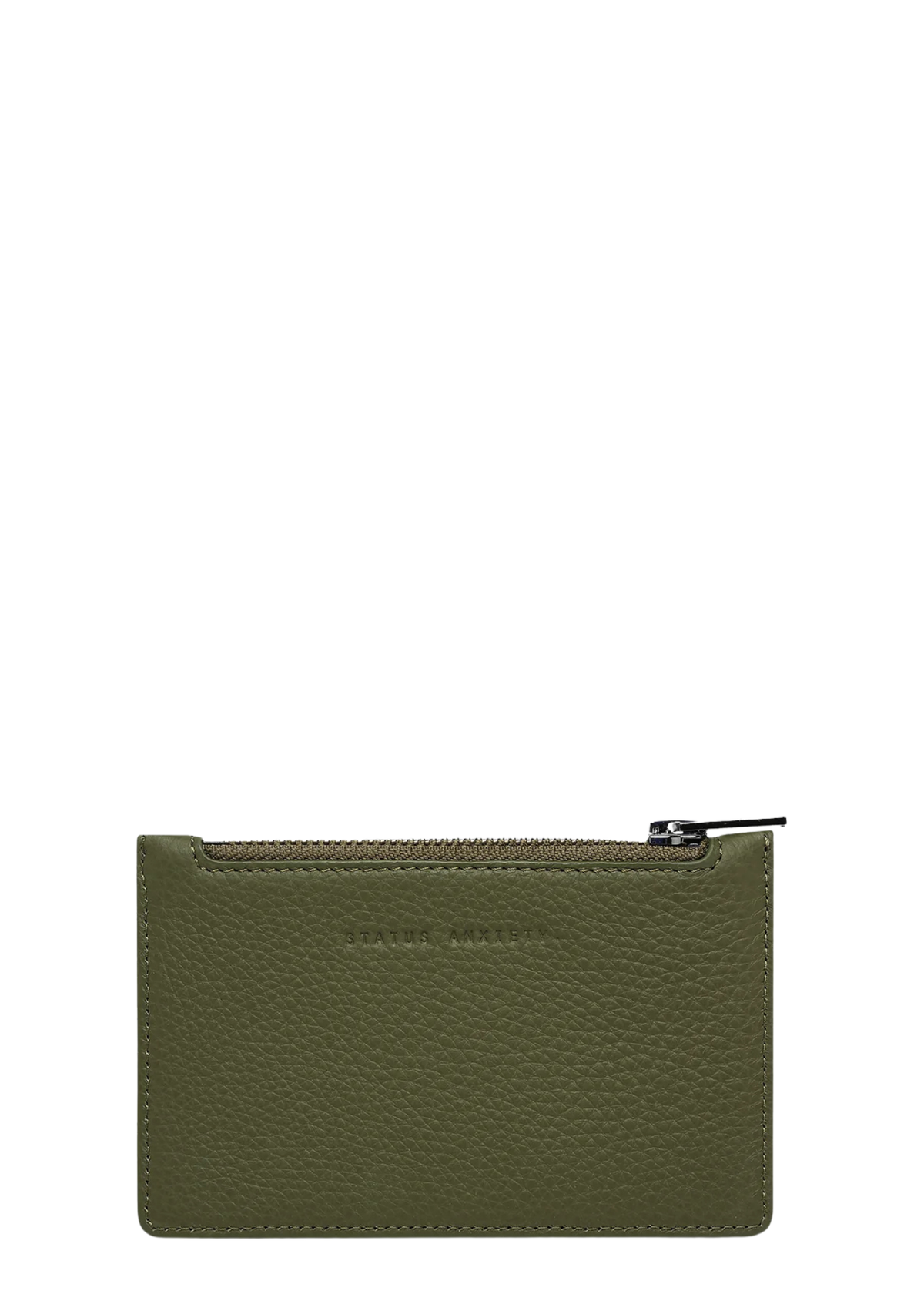 Status Anxiety Avoiding Things Wallet - Khaki