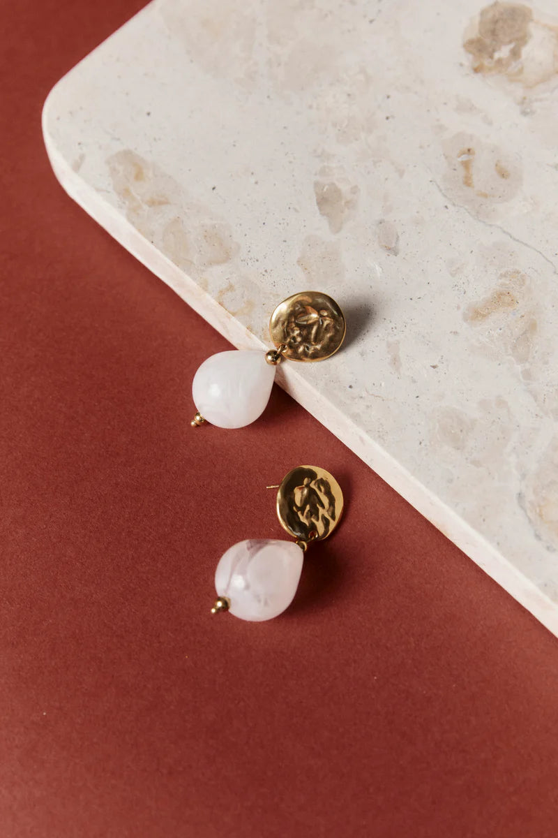 Eb + Ive Ayla Earring - White