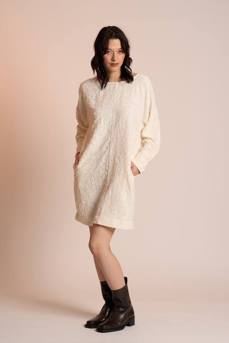 Neris CLEARANCE Bayeux Dress - Cloud