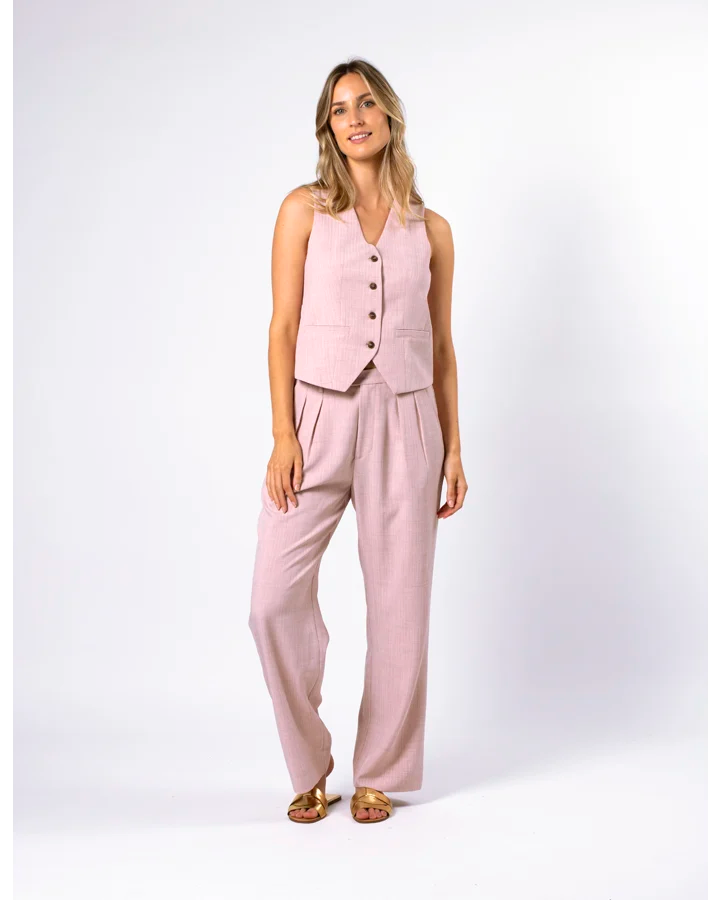 Beau Waistcoat - Rose