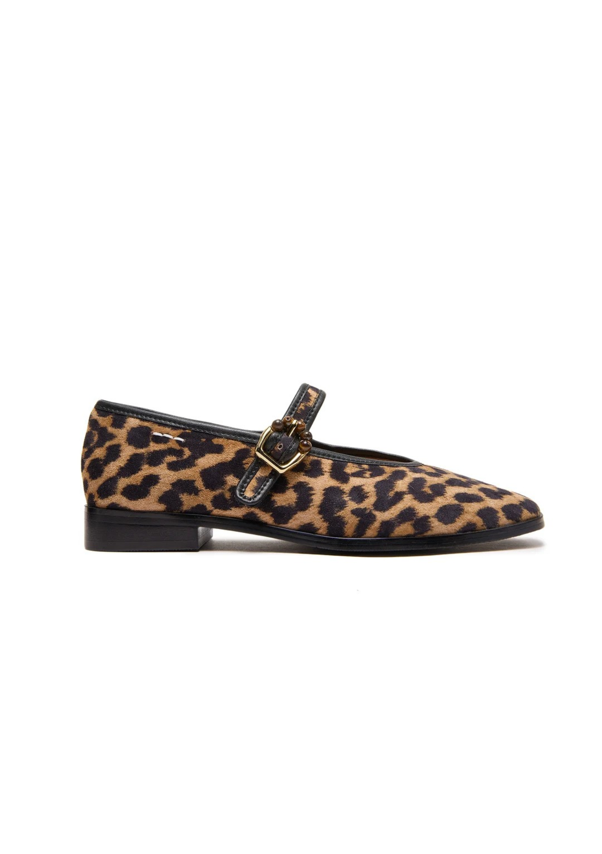 Minx Bellamy Mary Jane - Leopard Suede PRE ORDER