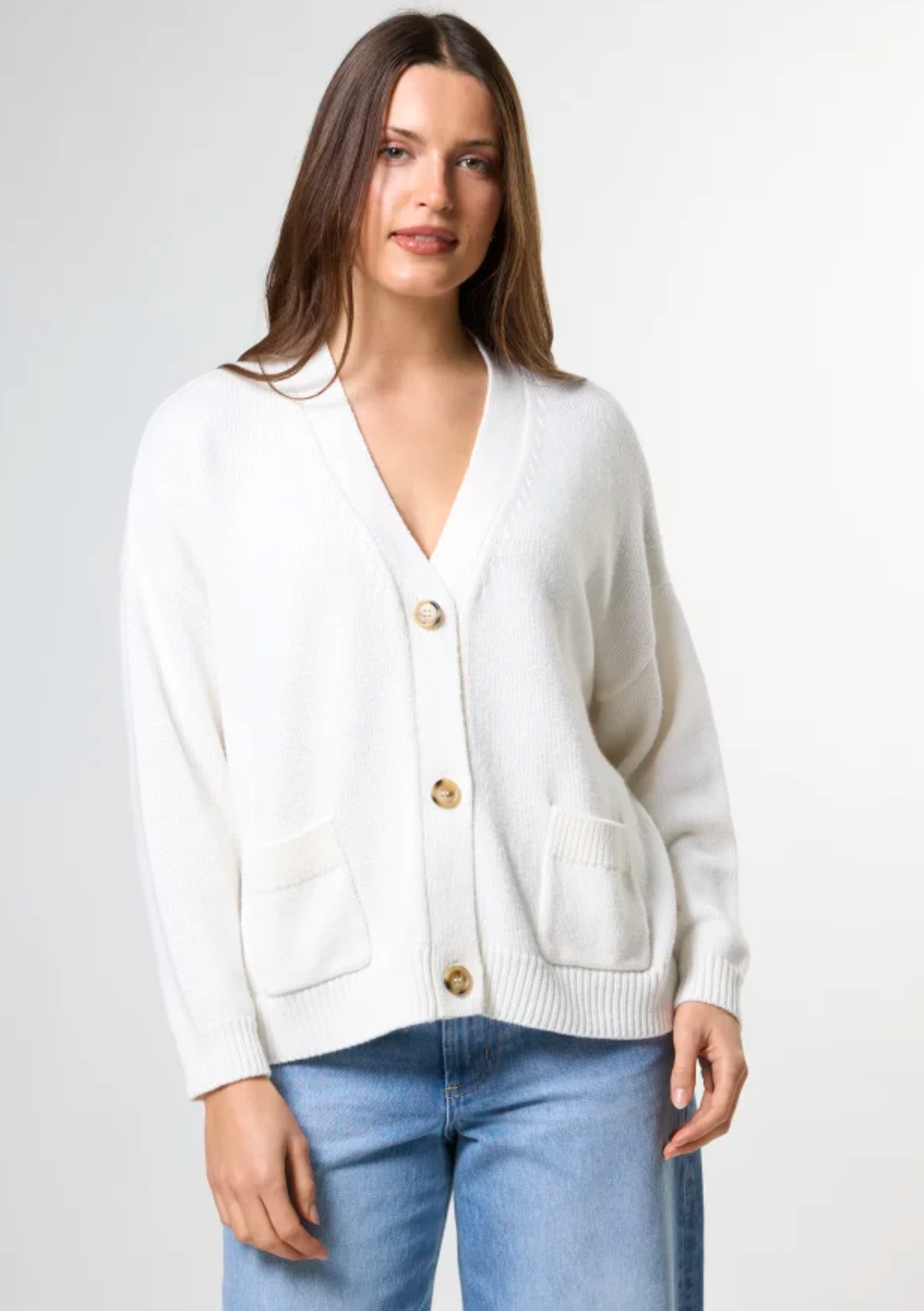 Stella + Gemma Bentley Cardigan - Pearl