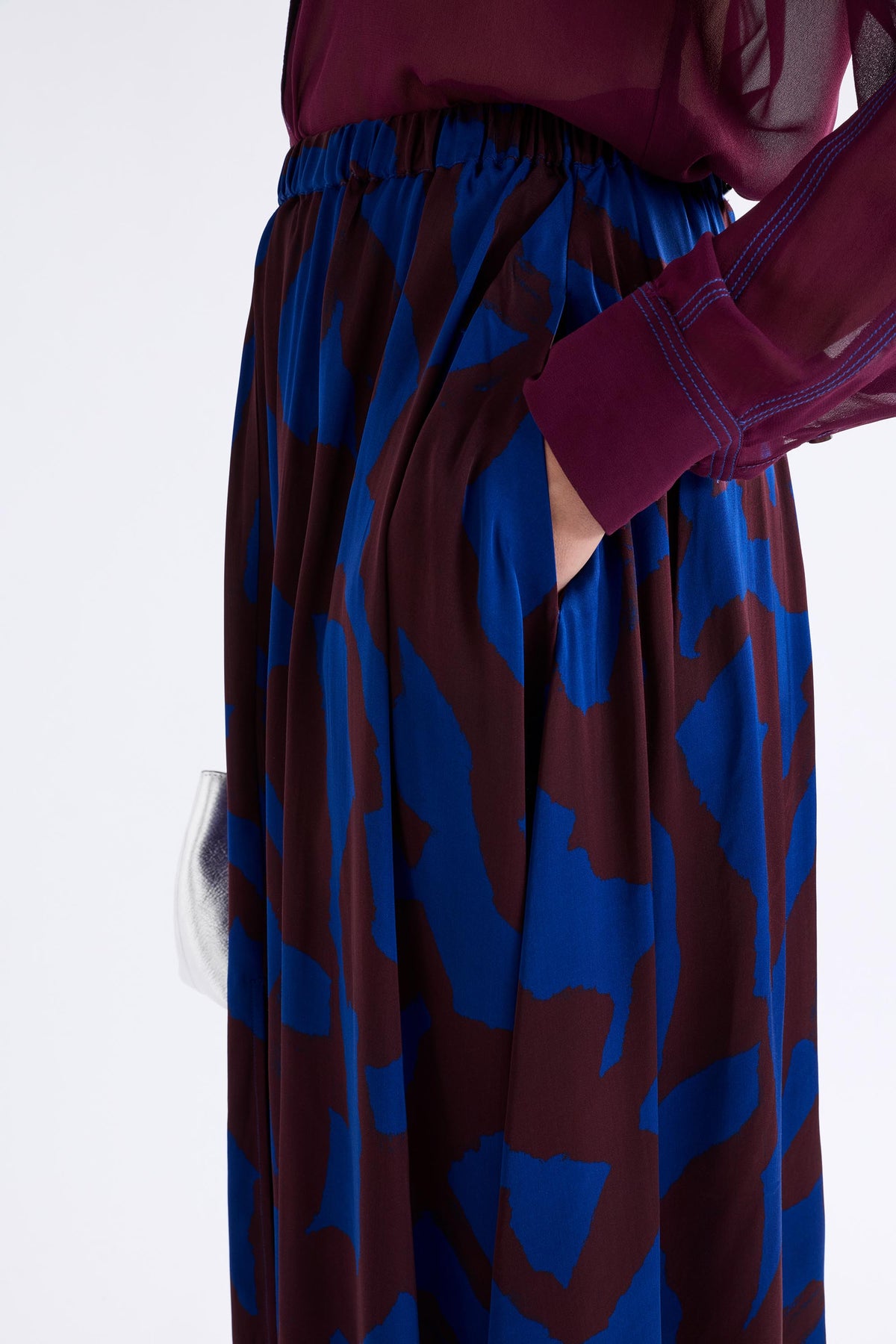 Elk Besa Skirt - Varr Print / Shiraz