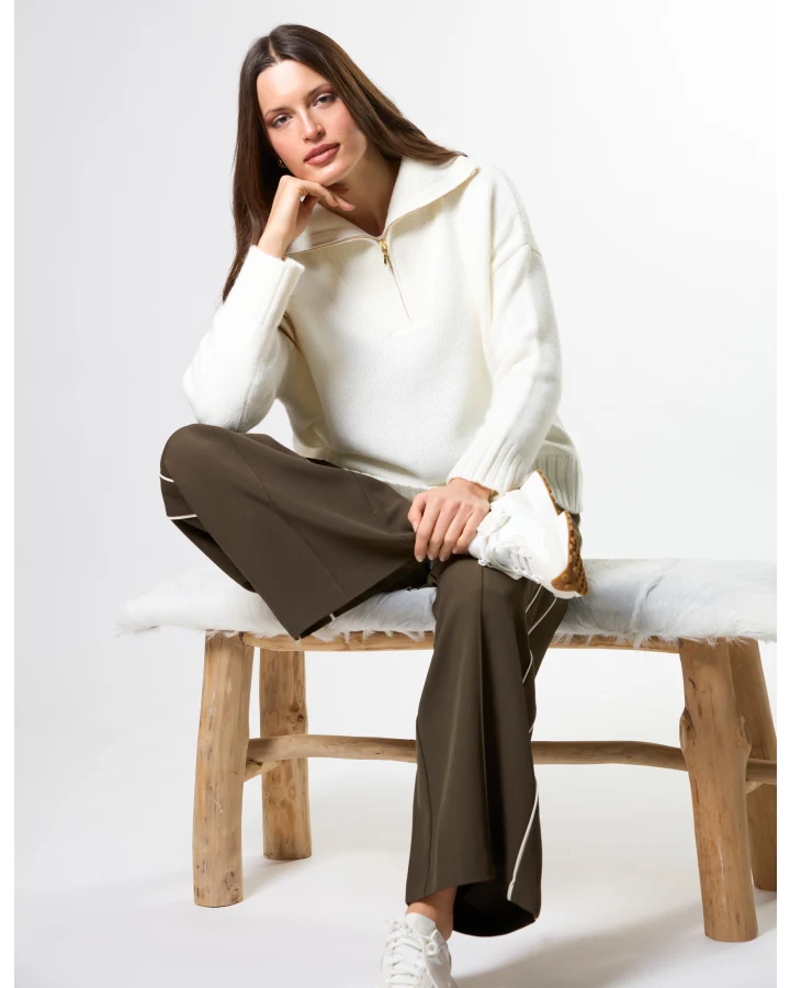 Stella + Gemma Bexley Pant - Truffle