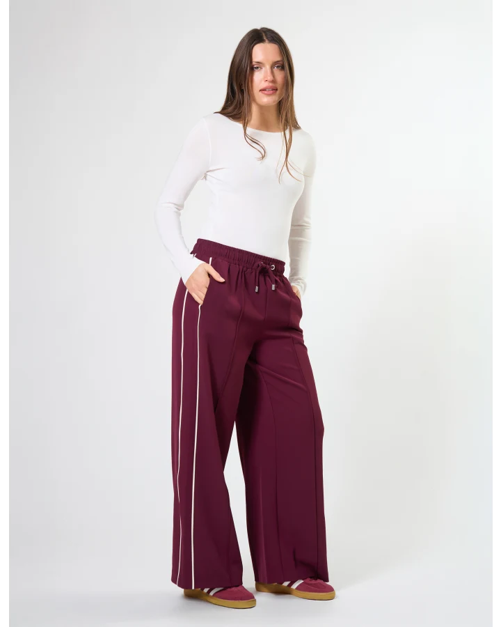 Stella + Gemma Bexley Pant - Wine Drop