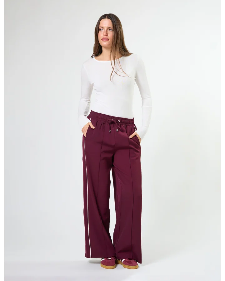 Bexley Pant - Wine Drop
