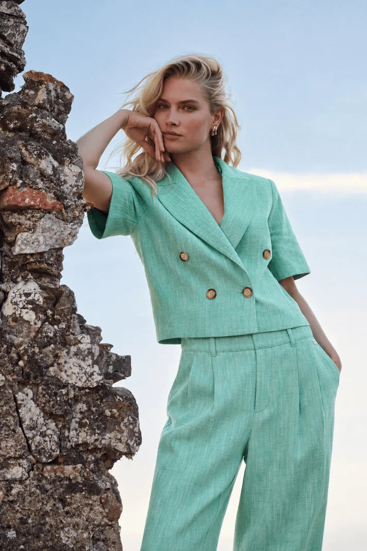 Pom Amsterdam Blazer - Palm Green