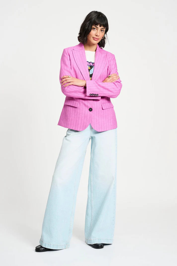 Striped Blazer - Rose Doux SNEAK PREVIEW (WINTER 2026)