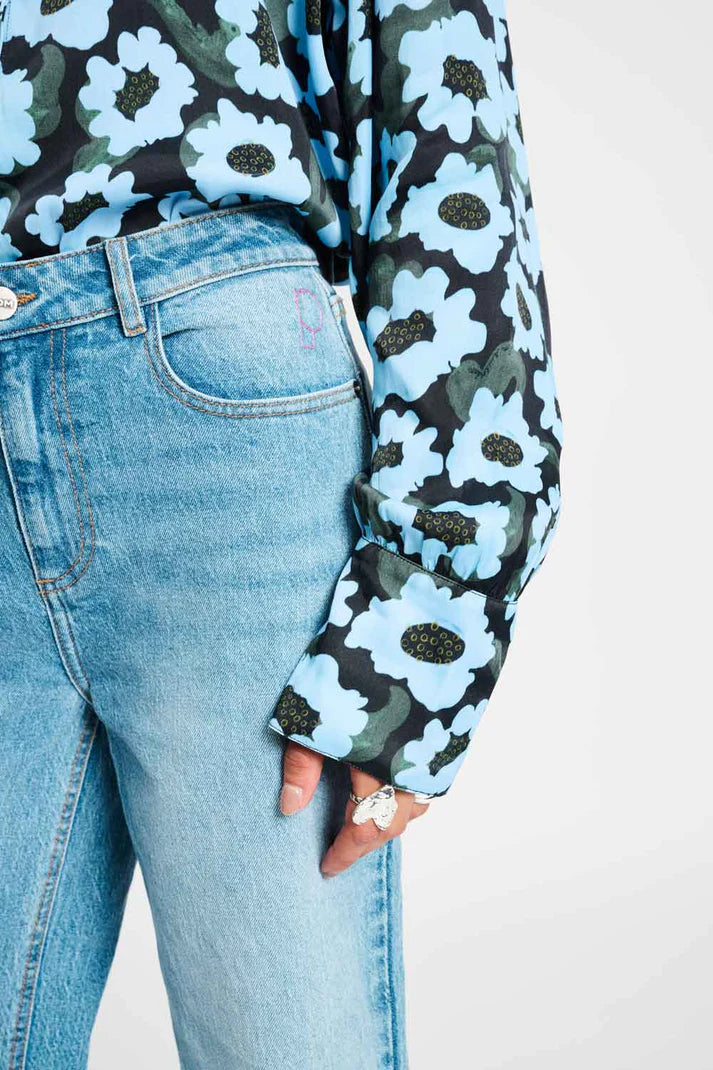 Wild Flowers Blouse - Blue SNEAK PREVIEW (WINTER 2026)