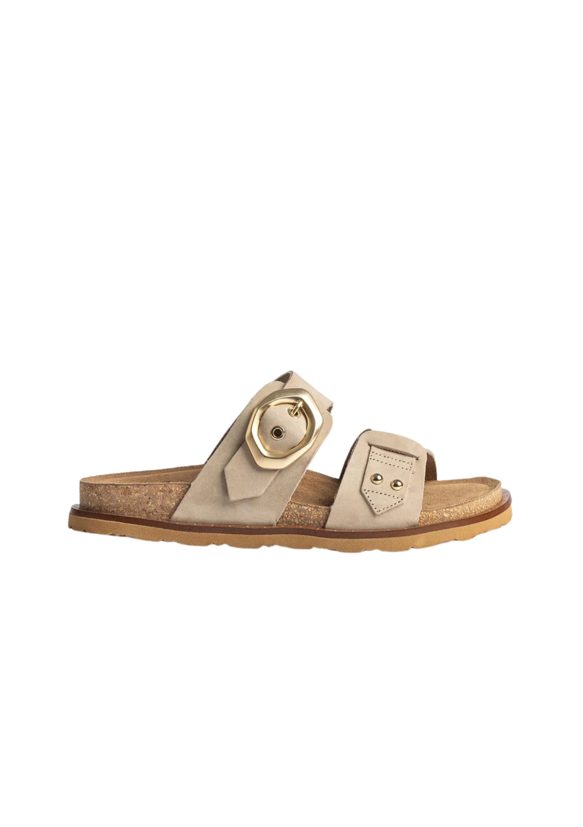 Bolus Flat Sandal - Nobuck Sand