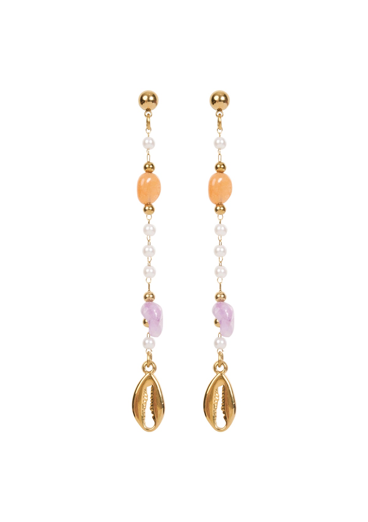 Haven Brasilia Mix Earring - Cowrie