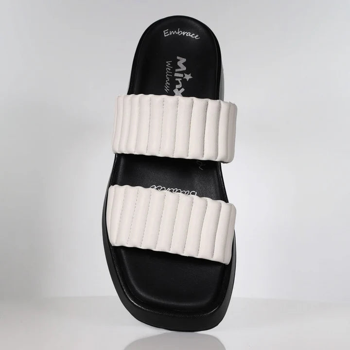 Breeze Sandal - Ivory / White