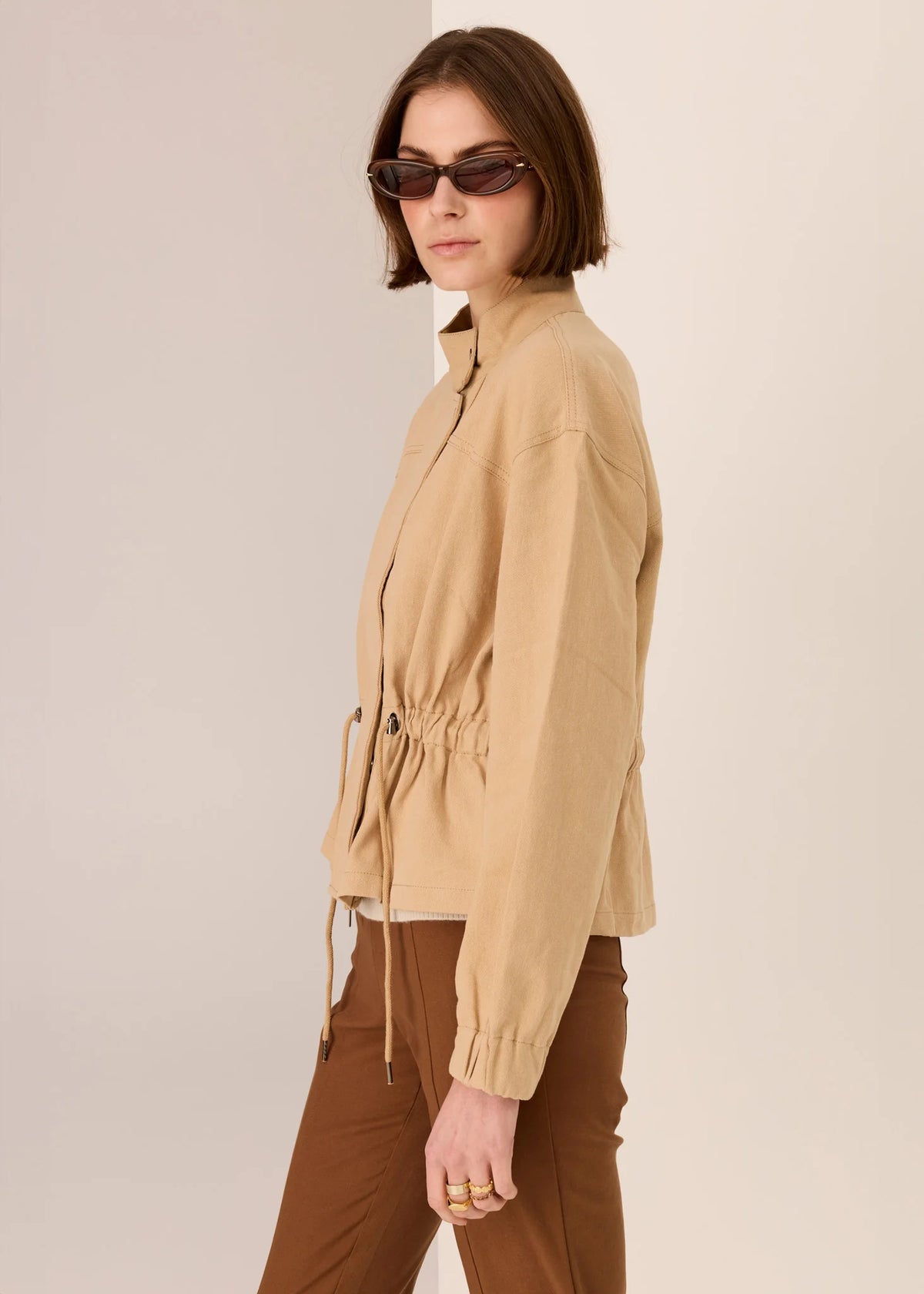 Pol Bronel Jacket - Pebble