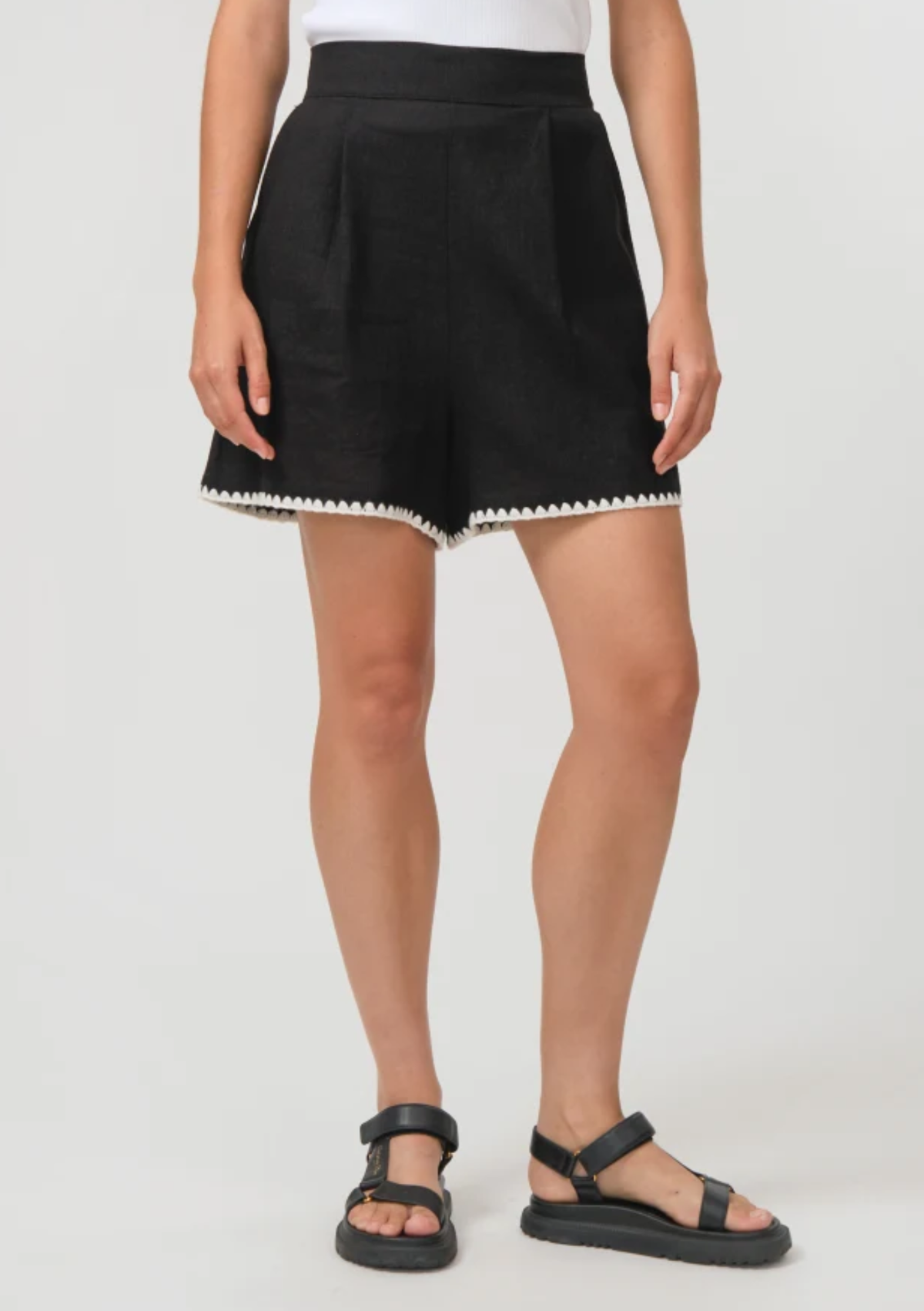 Stella + Gemma Camilla Shorts - Black