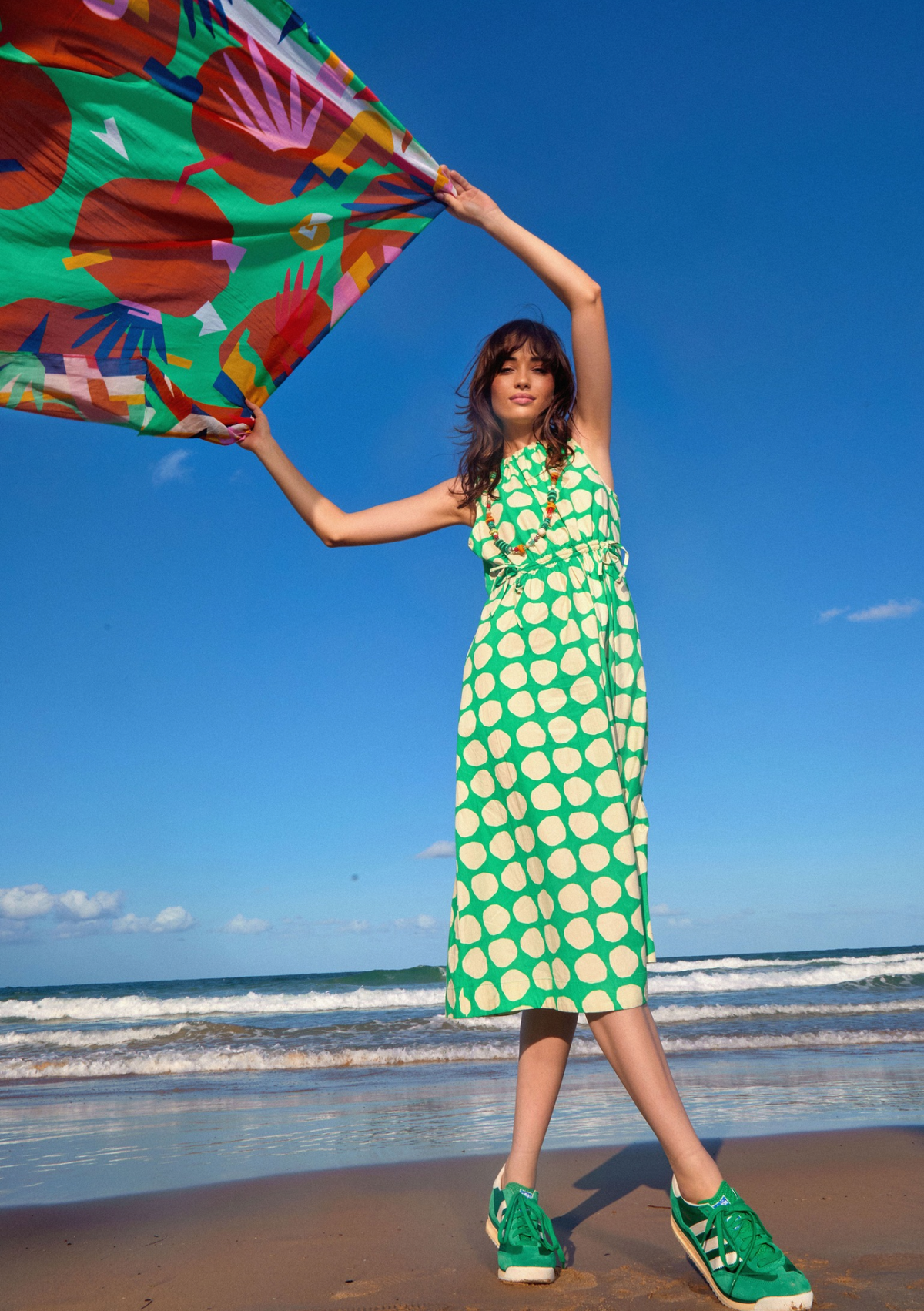 Boom Shankar Carmen Dress - Circulo Print COMING SOON