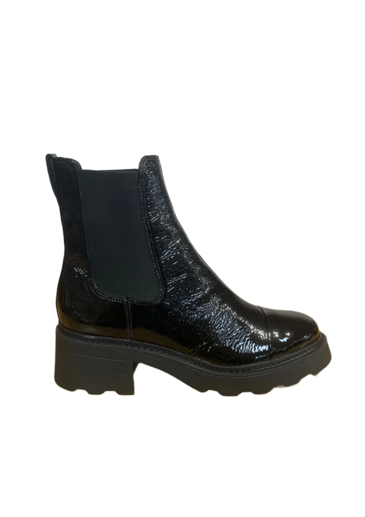 Carrano Verniz Boots - Show Black
