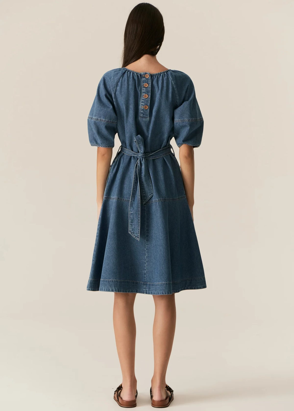 Pol Carsen Dress - Light Wash