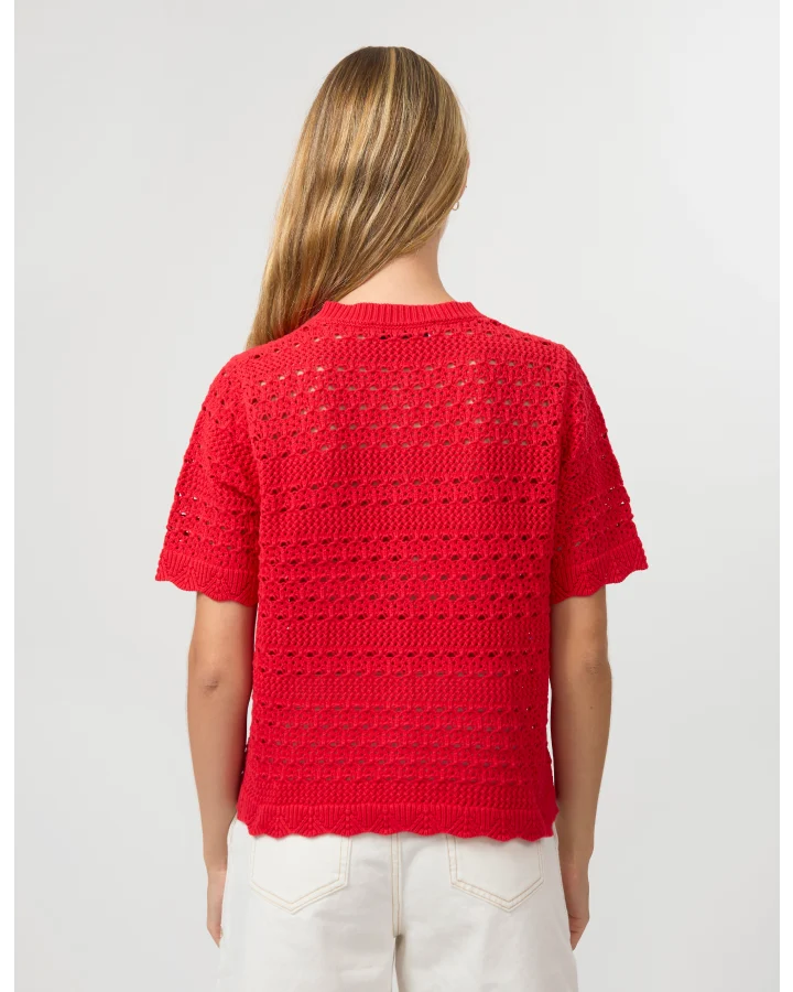 Stella + Gemma Celeste Knit - Scarlet