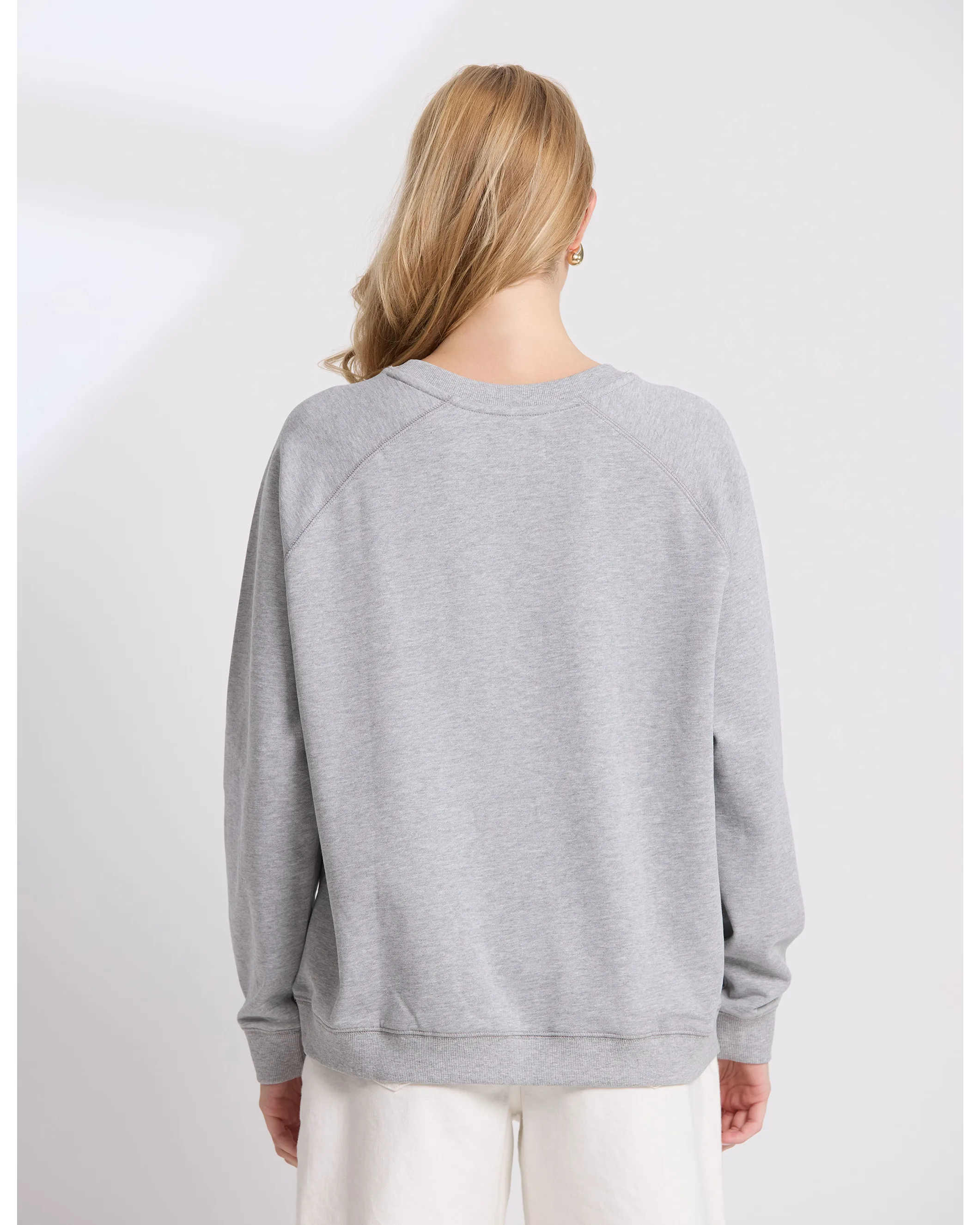 Classic Sweater - Grey Marle
