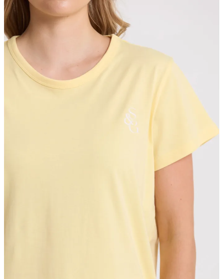 Stella + Gemma Classic Tee - Banana