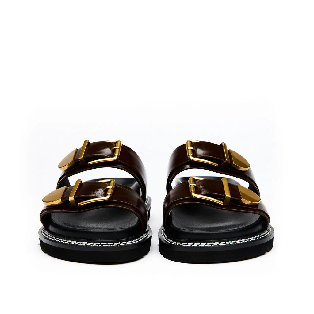 Complex Sandal - Choc
