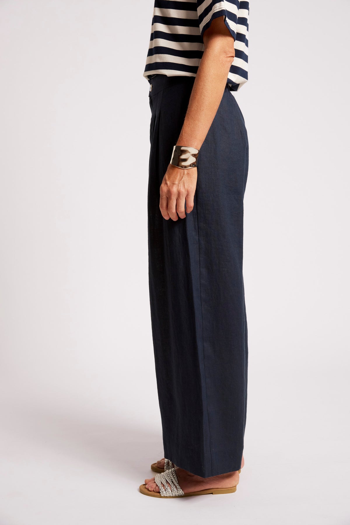 Eb + Ive Cove Palazzo Pant - Indigo