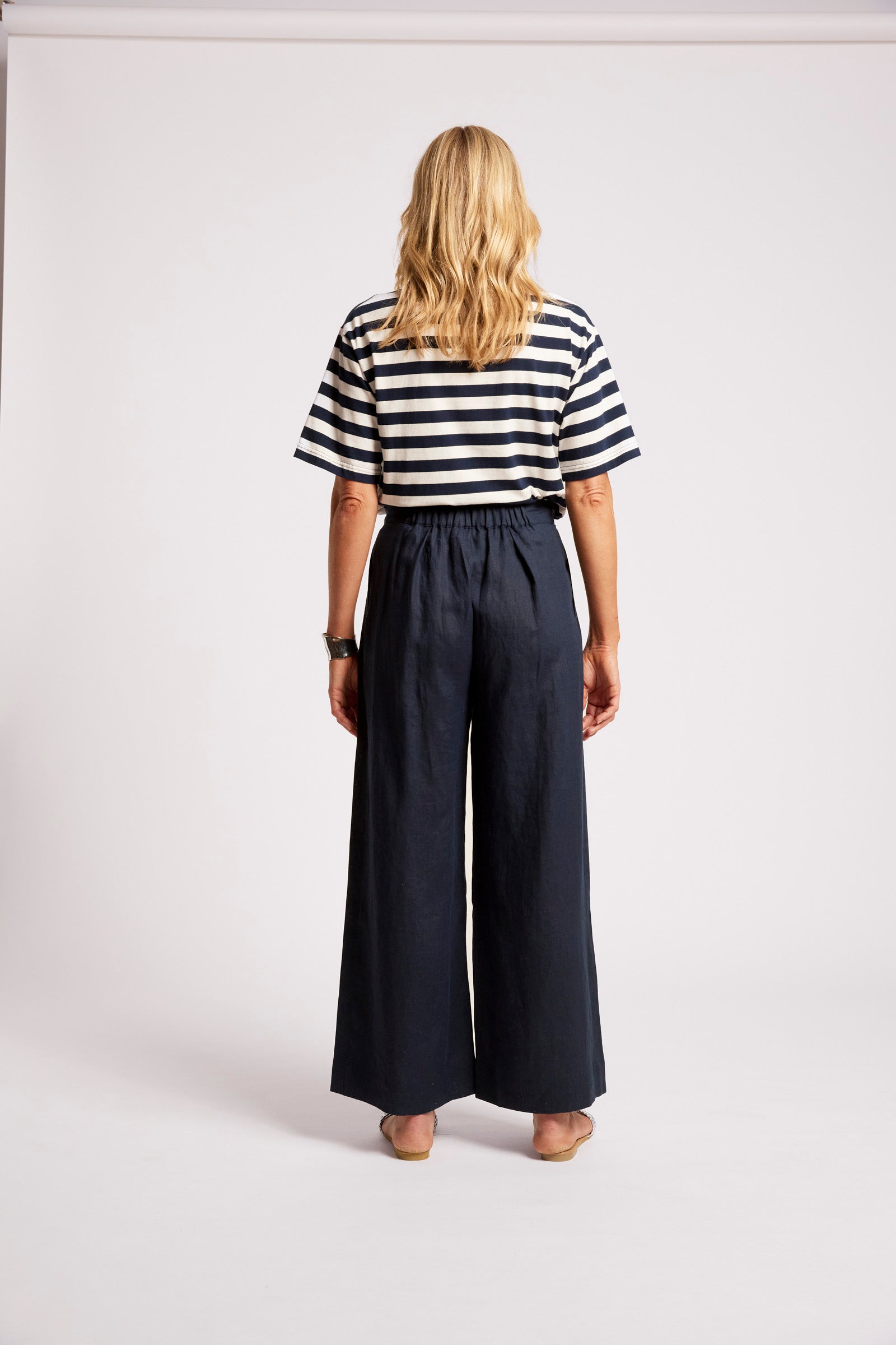 Cove Palazzo Pant - Indigo