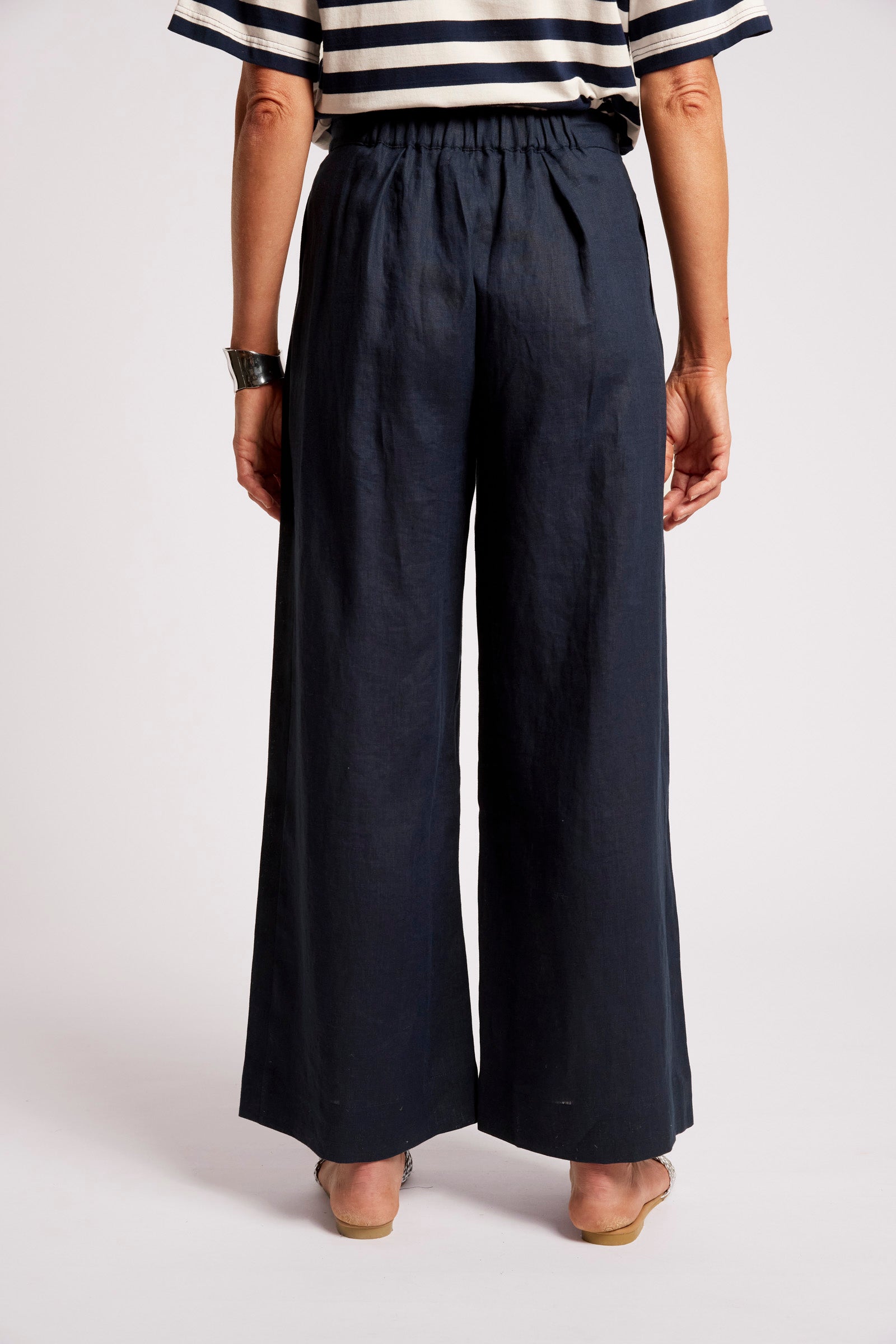 Cove Palazzo Pant - Indigo