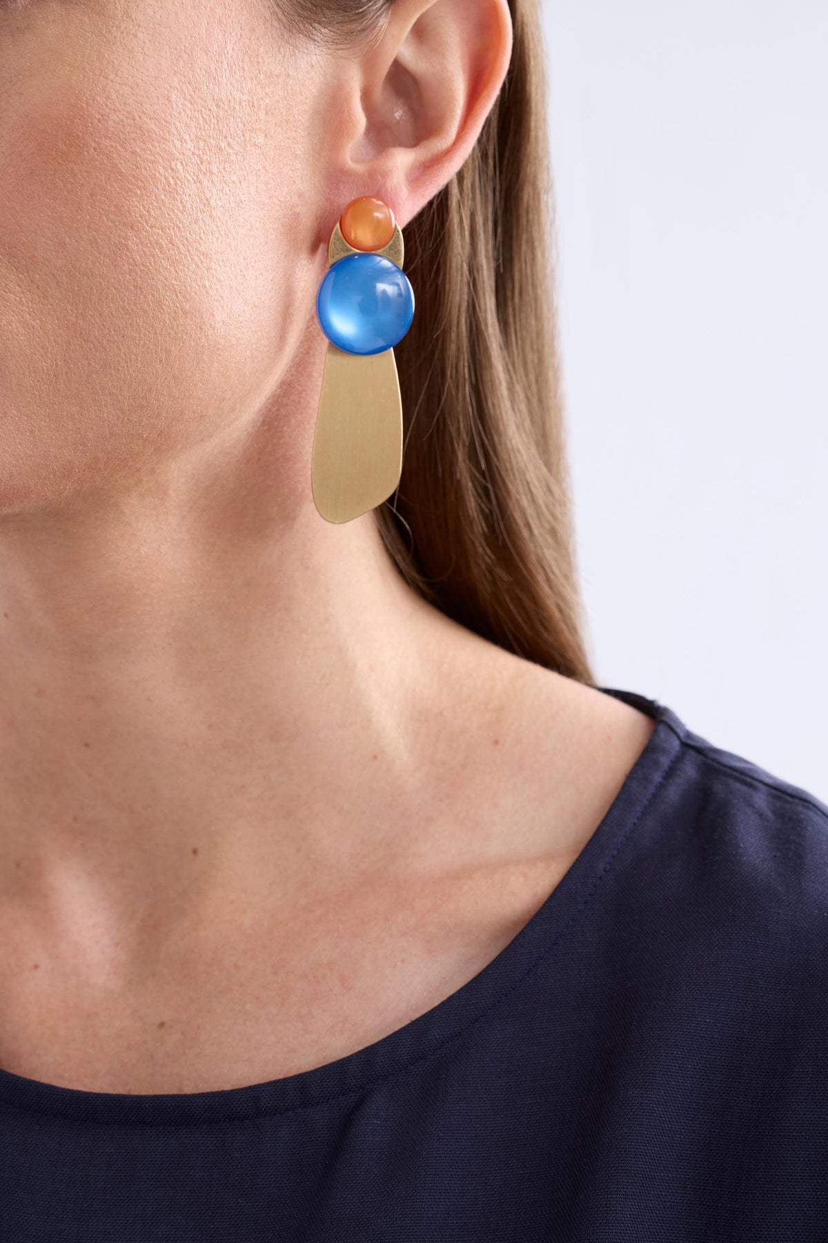 Elk Dalor Drop Earring - Gold