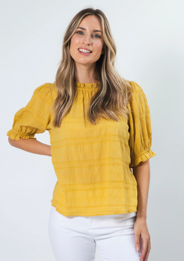 Dana Blouse - Canary