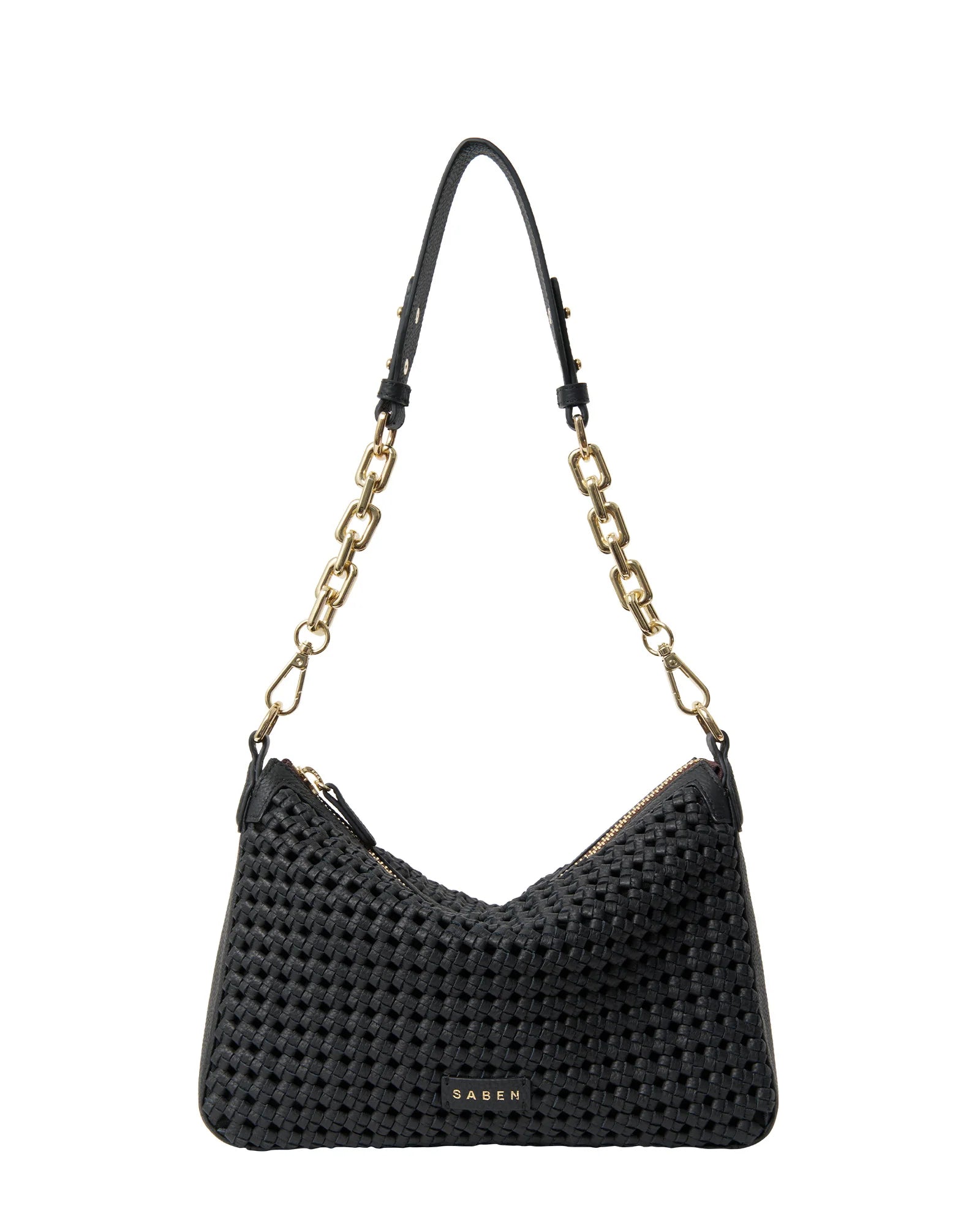 Dane Shoulder Bag - Black Braid