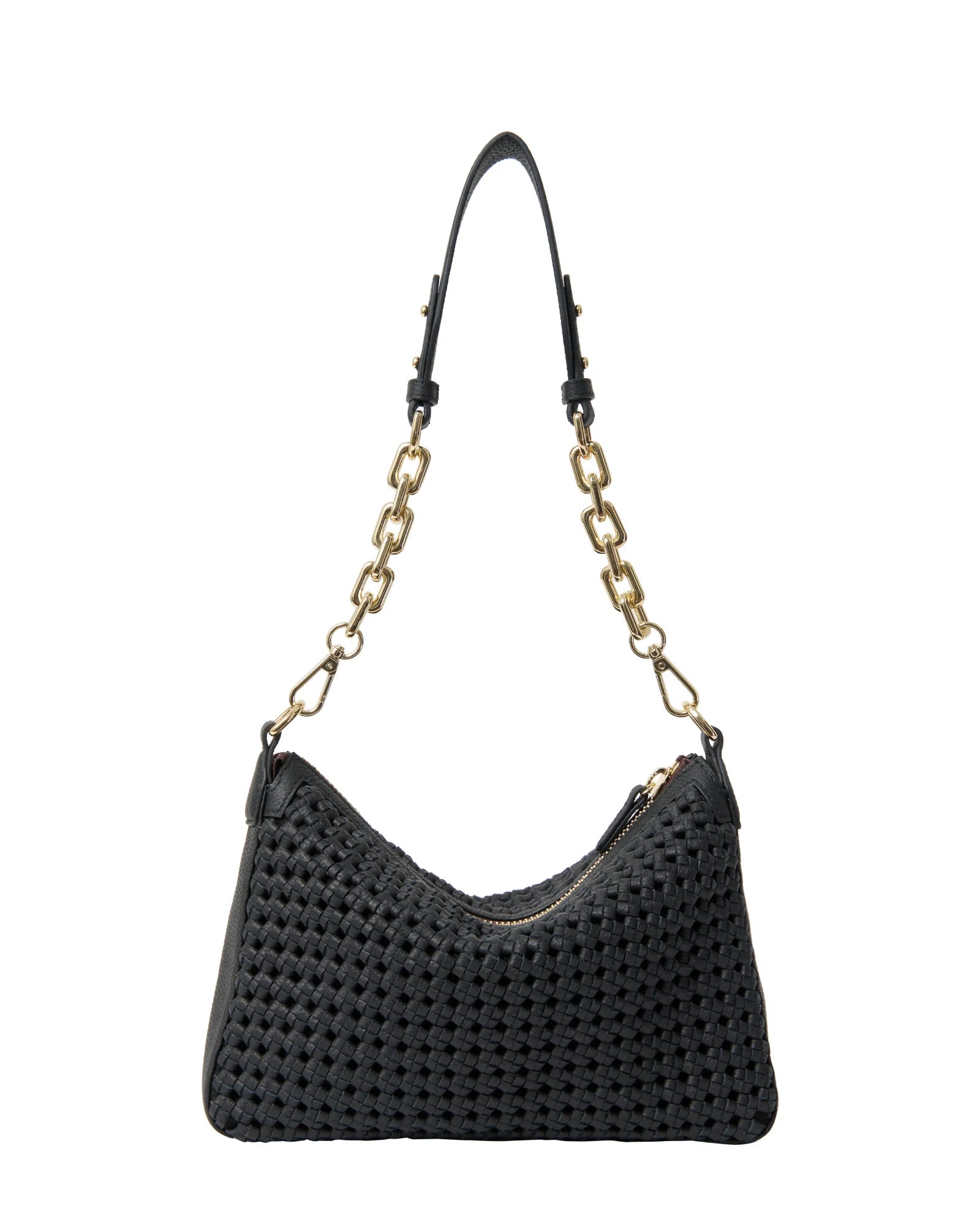 Dane Shoulder Bag - Black Braid