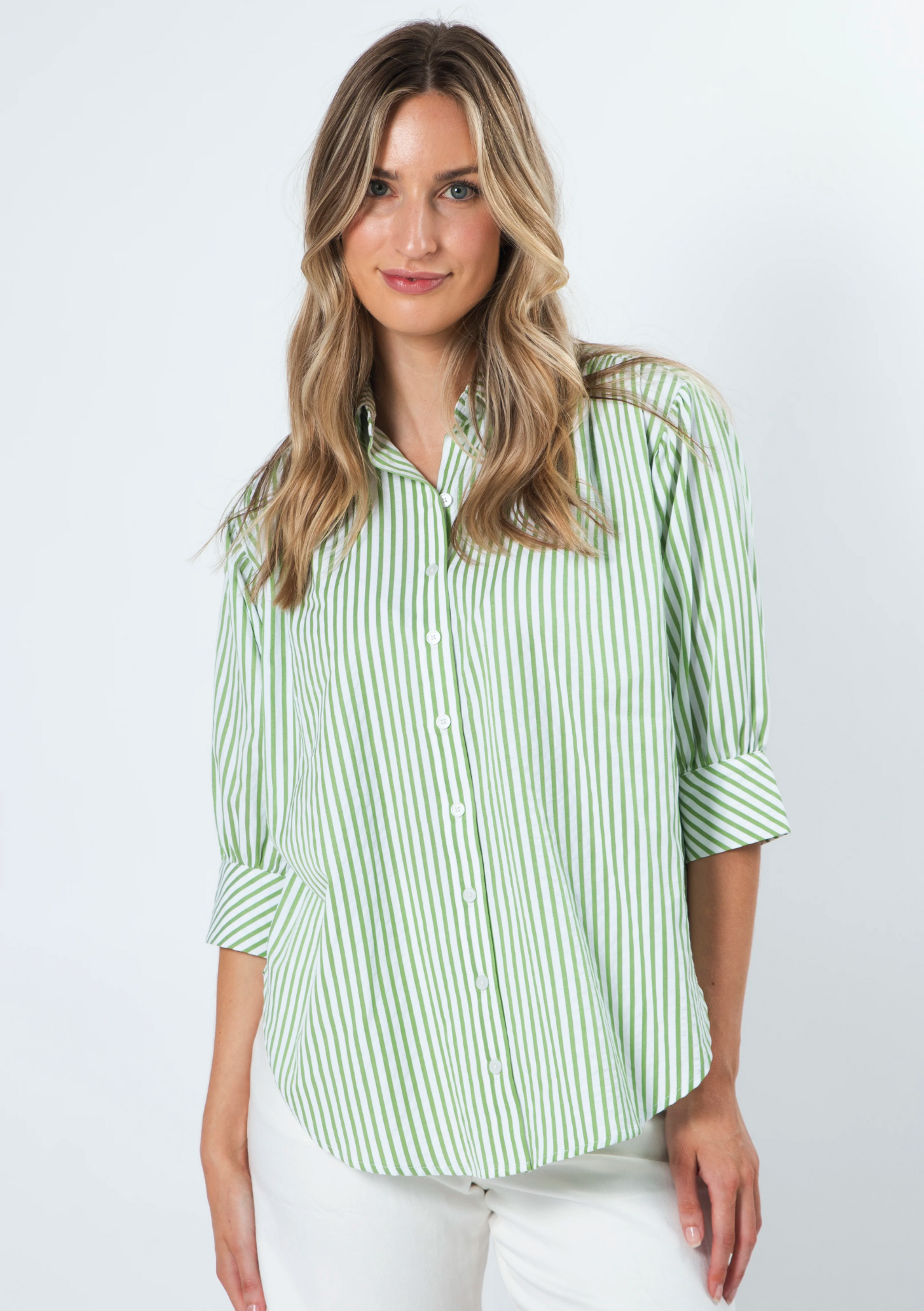 Deedee Shirt - Apple Stripe