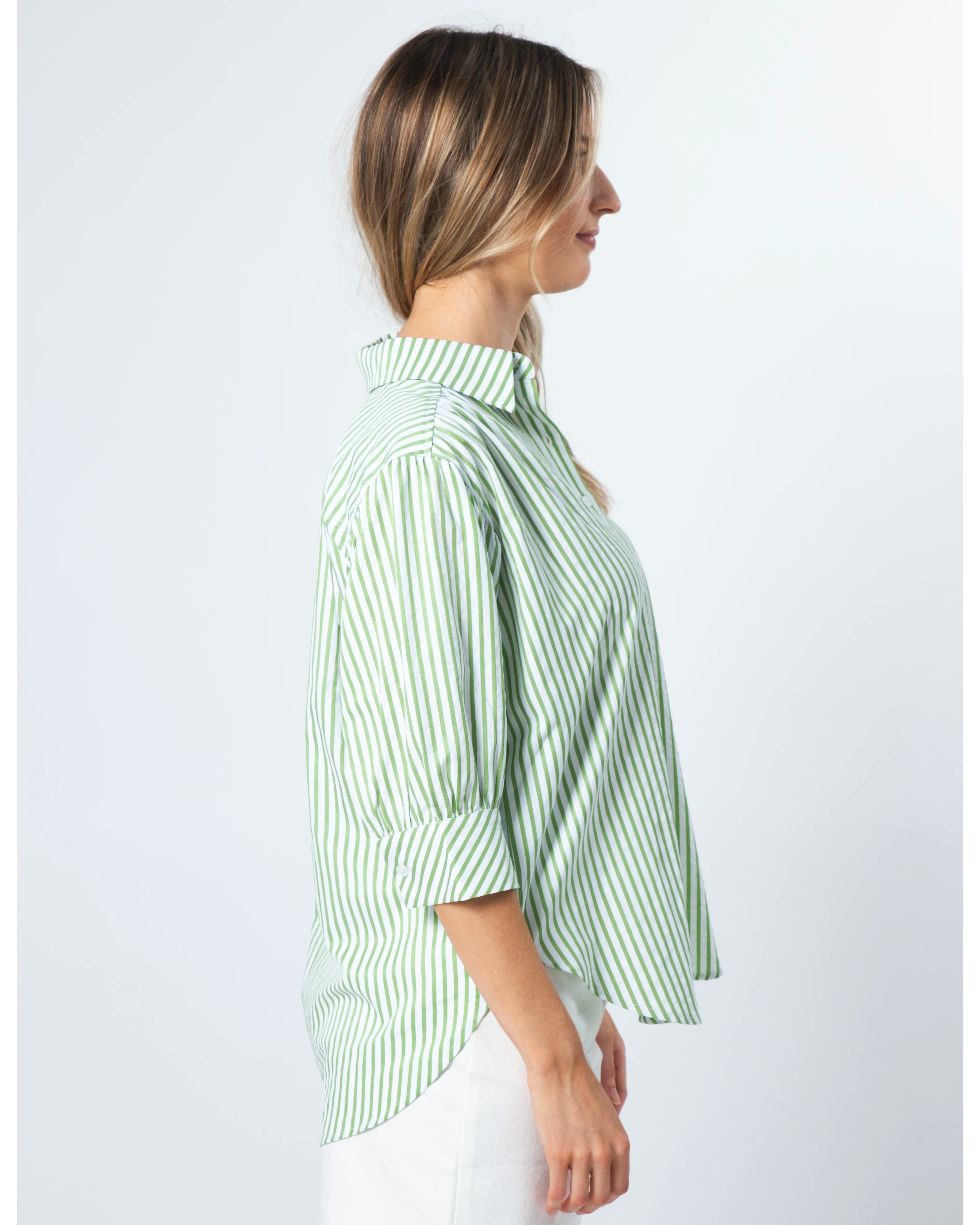 Deedee Shirt - Apple Stripe