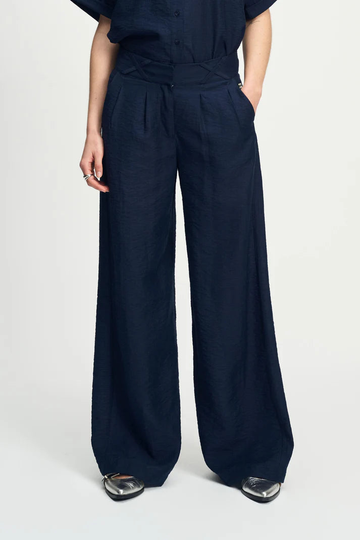 Pom Amsterdam CLEARANCE Pants - Deep Dark Blue