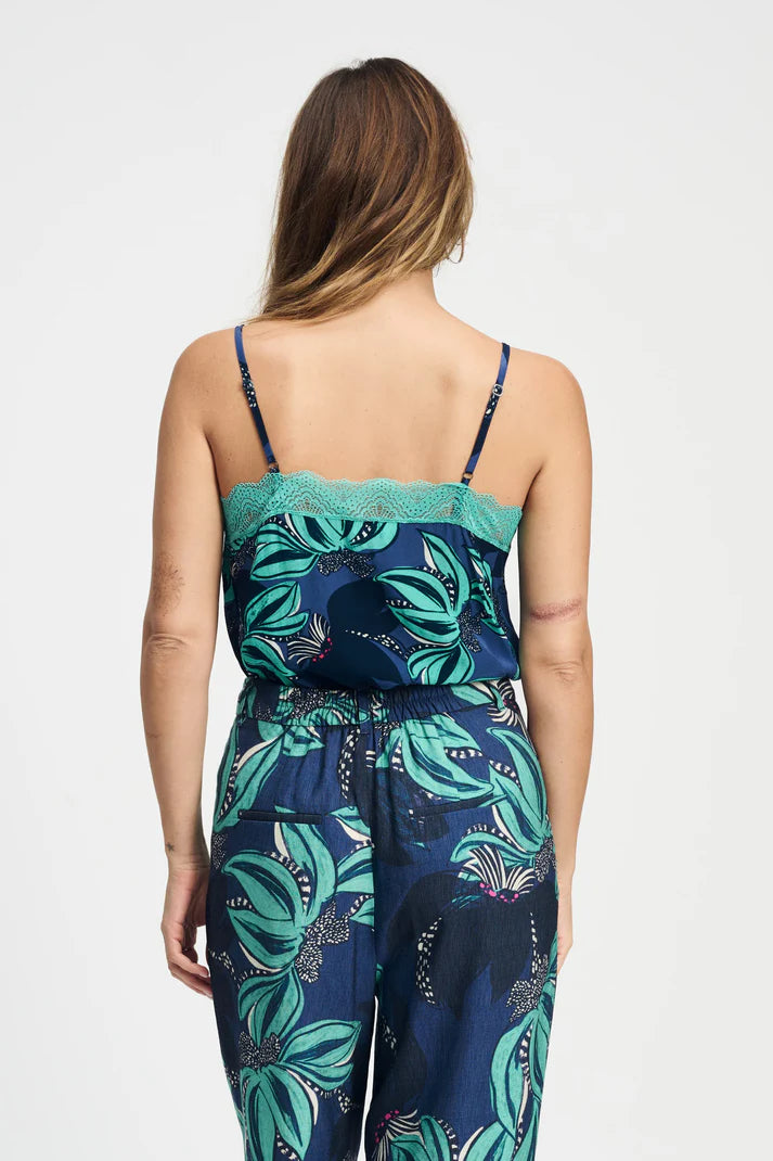Pom Amsterdam CLEARANCE Cami Top - Delicacy Green
