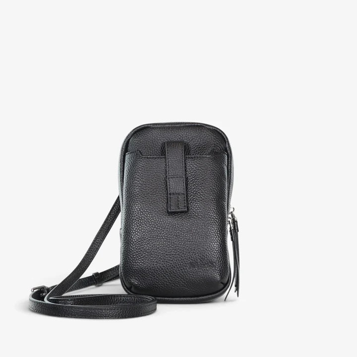 Dial Up Jetsetter Crossbody Bag - Black / Silver Hardware COMING SOON