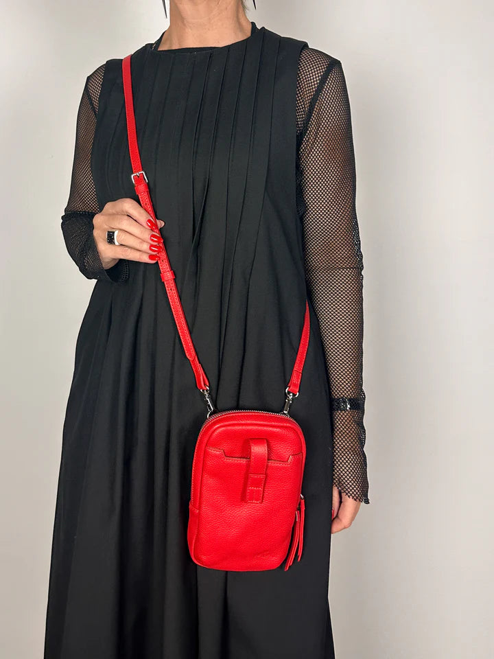 Dial Up Jetsetter Crossbody Bag - Bright Red COMING SOON
