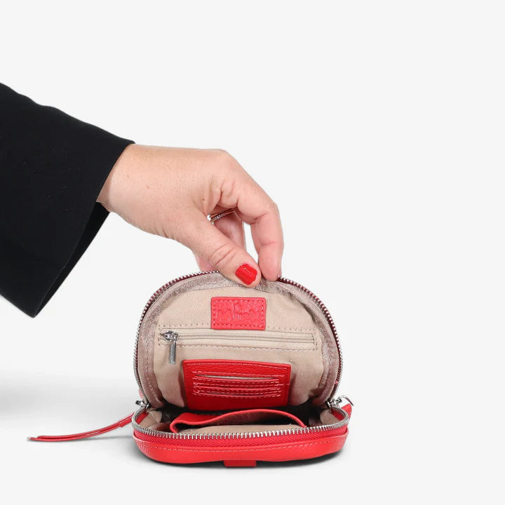 Dial Up Jetsetter Crossbody Bag - Bright Red COMING SOON