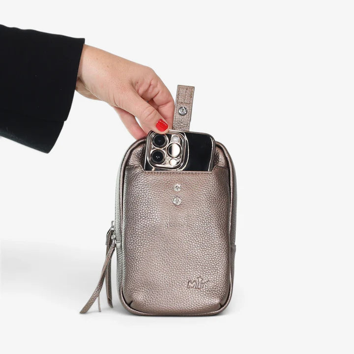 Dial Up Jetsetter Crossbody Bag - Burnished Bronze COMING SOON