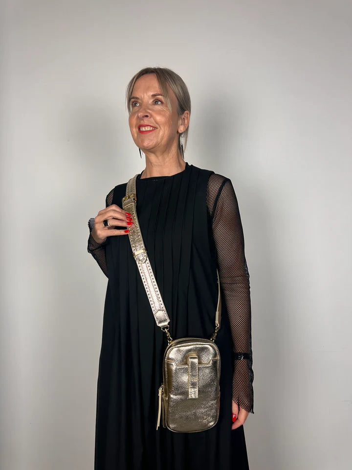 Dial Up Jetsetter Crossbody Bag - Soft Gold COMING SOON